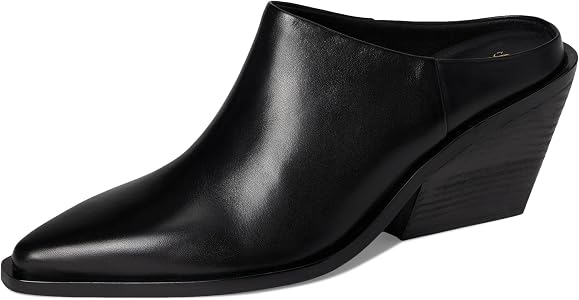 Amazon.com | Seychelles Womens Morning Joe Mule Black Leather 6